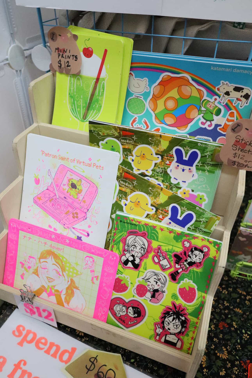 Katamari Damacy sticker sheets 🐄🍡💮