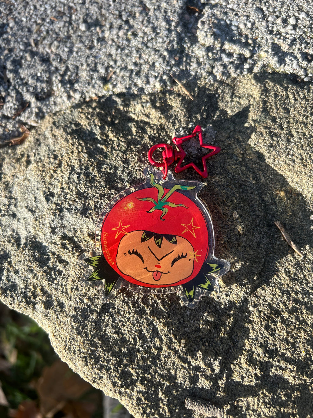 🍅Tomato Girl🍅 Acrylic Keychain