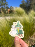 Moomin and Snuffkin - Sticker