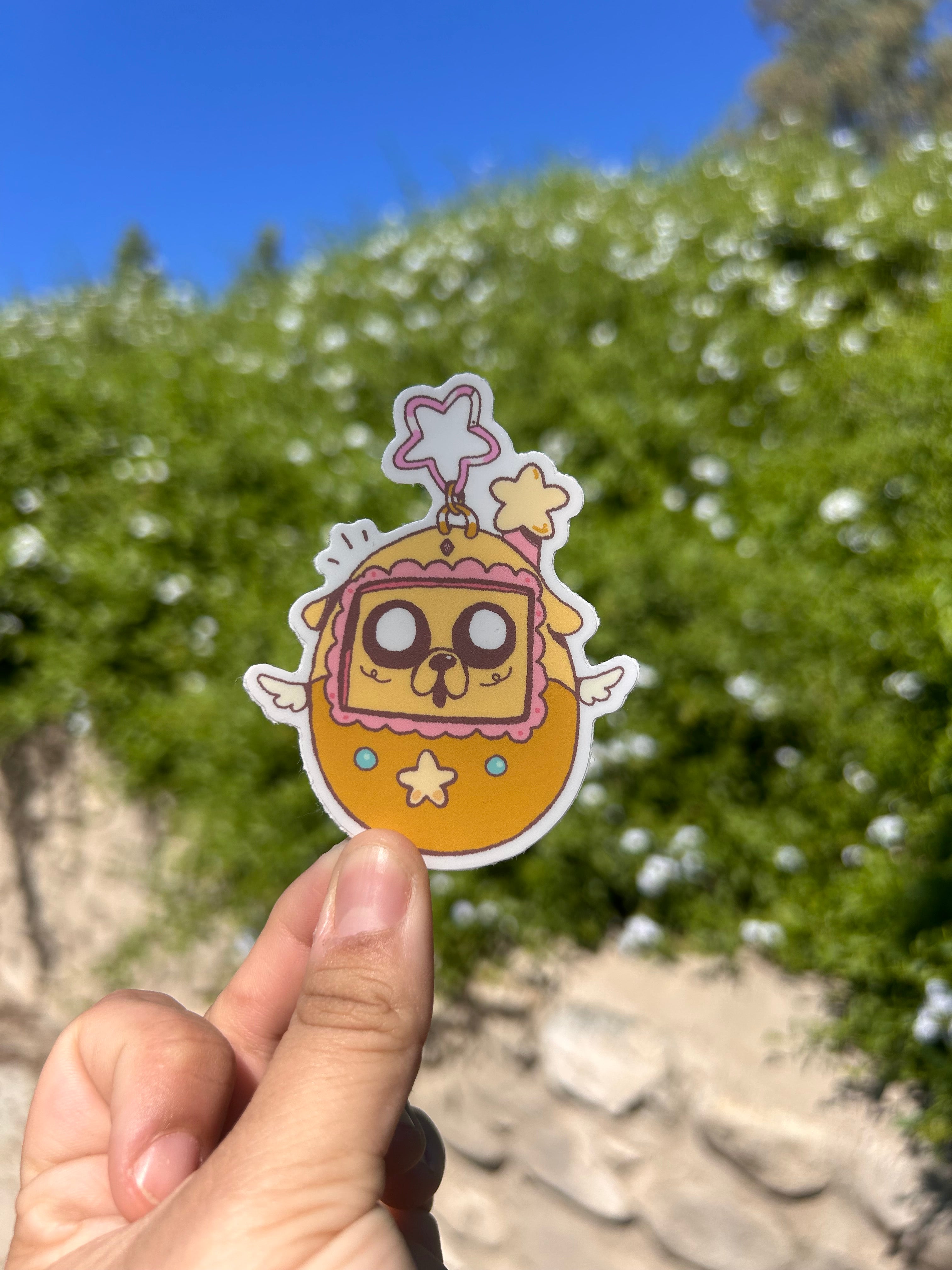 Jakegotchi - Tama Jake Sticker