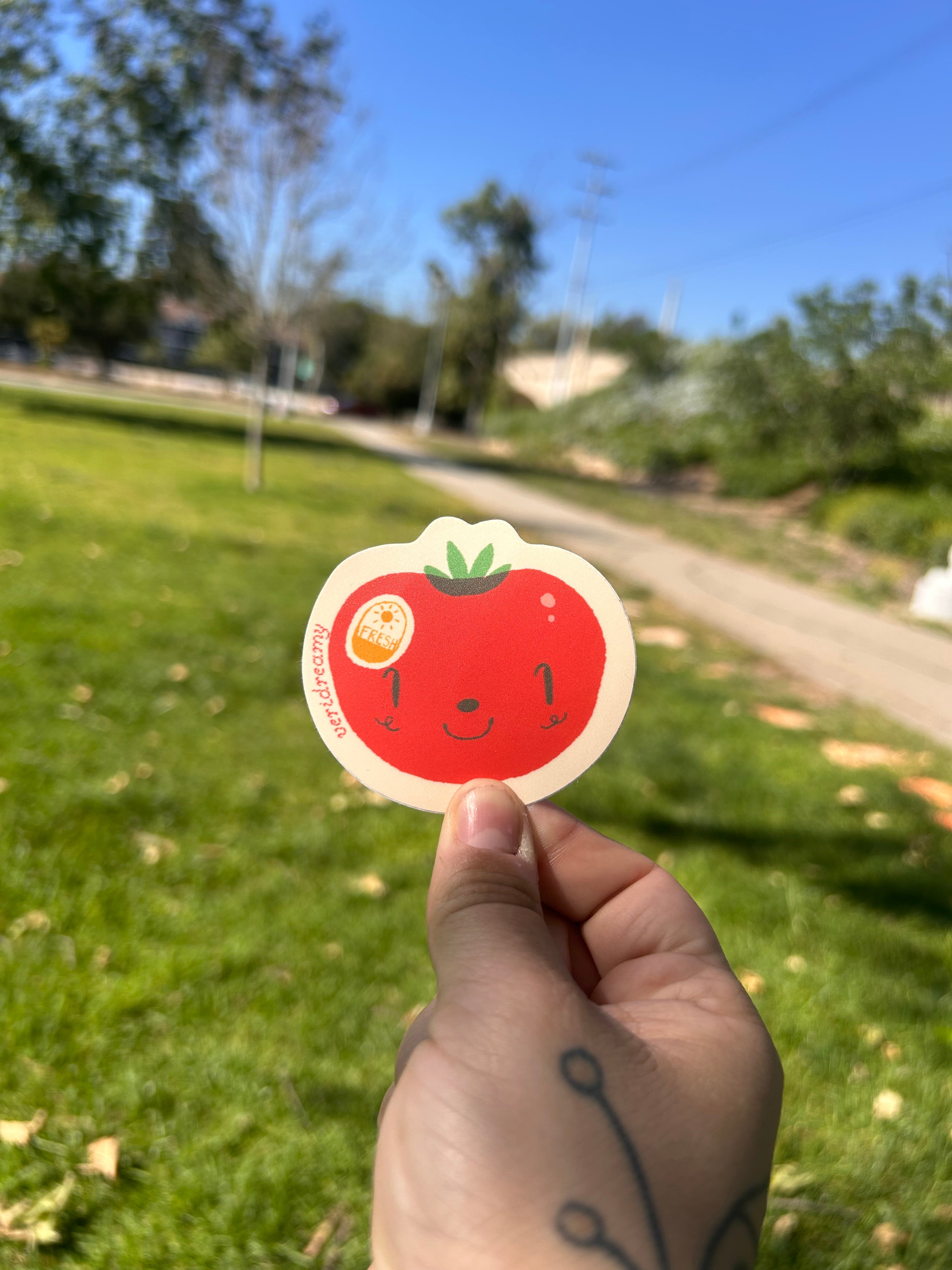 Tomato Friend Sticker 🍅